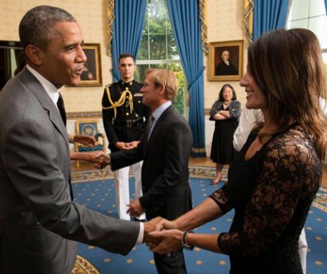 „Zeița de la Montreal” s-a întâlnit cu Barack Obama, la Casa Albă. FOTO