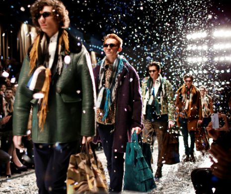 Casa de modă Burberry a lansat deja colecția toamnă-iarnă 2015