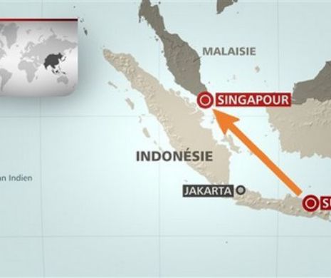 Coada avionului AirAsia a fost găsită în marea Java