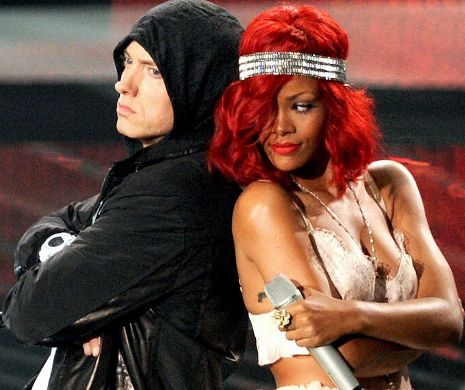 CONCERT INCENDIAR! Eminem şi Rihanna în România