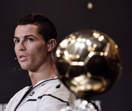 Cristiano Ronaldo este marele favorit la câștigarea „Balonului de Aur”. Festivitatea are loc în această seară