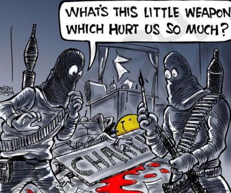 Cum au reacționat CARICATURIȘTII din lumea întreagă după atentatul sângeros de la Charlie Hebdo | FOTO