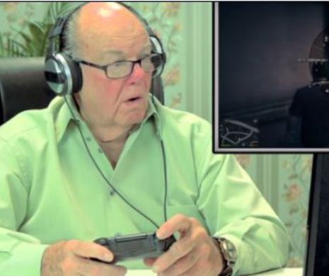 Cum reactionează bătrânii când joacă prima dată Grand Theft Auto! VIDEO
