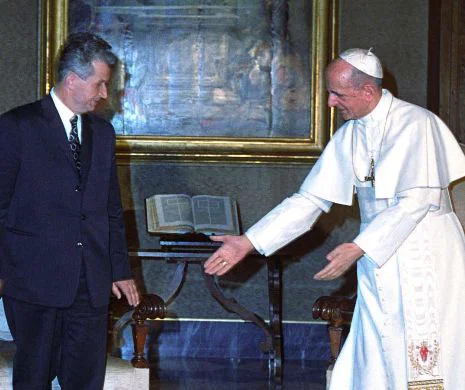 Duel la Vatican. Papa cu floreta, Ceaușescu cu ciomagul