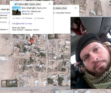 Geo-jihadistul: un militant al Statului Islamic și-a dezvăluit locația din Siria prin postările sale pe Twitter