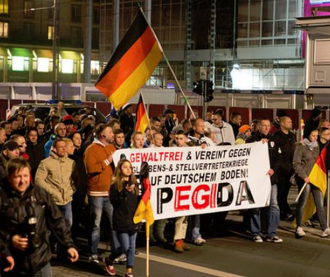 GERMANIA. Miting de amploare la Dresda, aseară, împotriva ISLAMIZĂRII