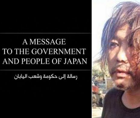 Înregistrare video: Statul Islamic ameninţă că va ucide doi OSTATICI JAPONEZI. Ce i se cere Guvernului nipon