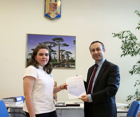 O elevă din România – Top of the  World la Sociologie