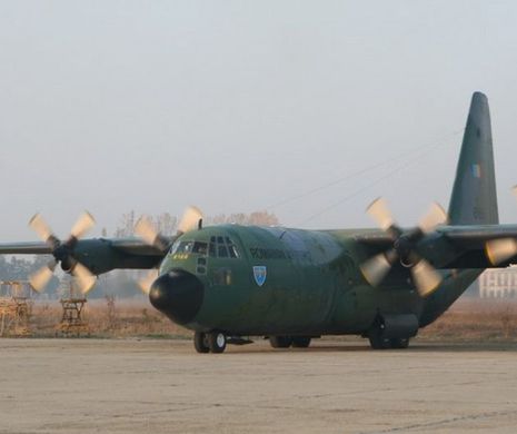 Prima EVACUARE MEDICALĂ DE URGENȚĂ din anul 2015. Un avion Hercules a efectuat o MISIUNE UMANITARĂ