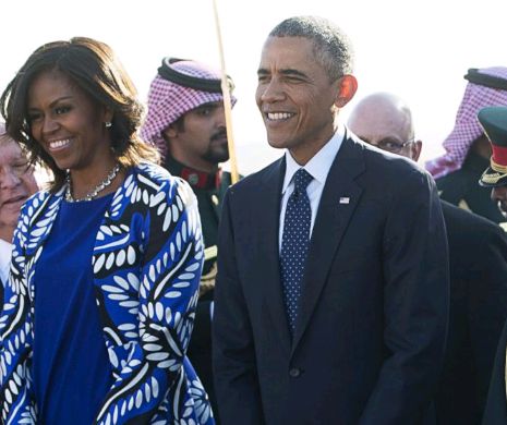 Scandalul capului DESCOPERIT al lui Michelle Obama în Arabia Saudită