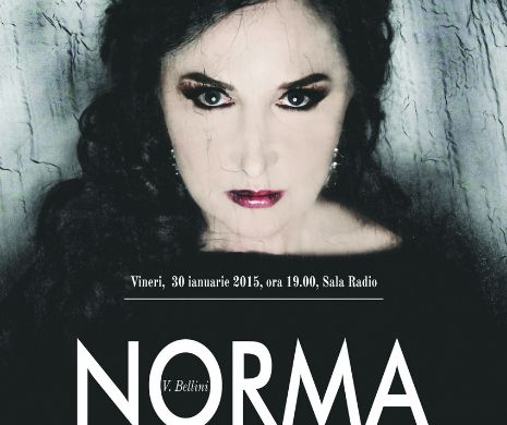 Soprana Elena Moşuc o va interpreta pe „Norma” lui Bellini la Sala Radio