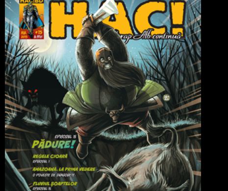 A apărut numărul 15 al revistei de benzi desenate „Harap Alb continuă”