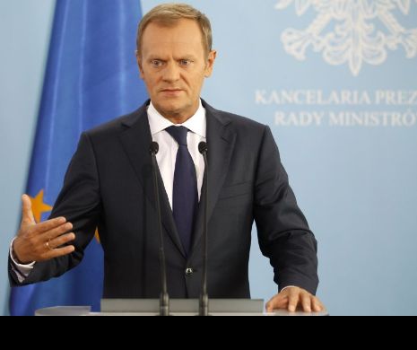 AVERTISMENT UE. Donald Tusk: Vom reacționa prompt dacă armistițiul de la Minsk nu va fi respectat