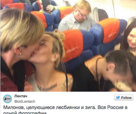 Ce i-au făcut două lesbiene unui parlamentar rus, în avion