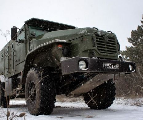 Cum arată NOILE camioane BLINDATE ale armatei RUSE | Galerie Foto