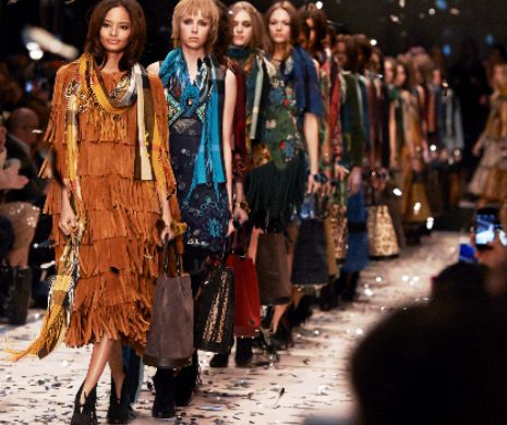 Descoperă stilul boho-chic la London Fashion Week