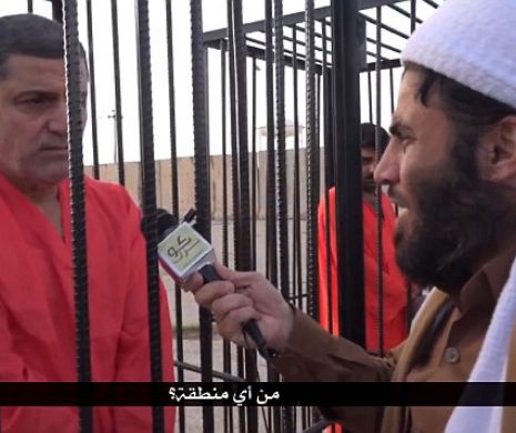 Incredibil. Teroriştii lovesc cu ISIS show: Filmări, reportaje „pe teren” cu oameni ÎN CUŞTI  şi interviuri cu victimele | GALERIE FOTO şi VIDEO