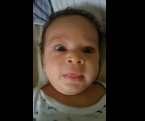 Noua vedeta a internetului! Un bebelus din Romania VORBESTE la doar 2 luni! I-a zis mamei lui: "I love you"