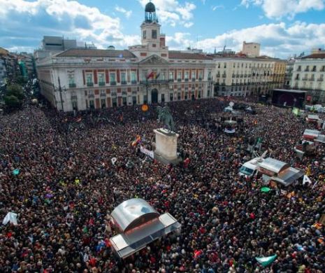 Susținere uriașă pentru Stânga radicală la Madrid