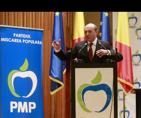 Traian Băsescu: Am venit la Congresul PMP pentru a-mi apăra mandatul. Eu ştiu câtă umilinţă am îndurat în 10 ani