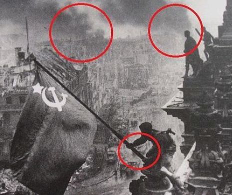Cea mai CELEBRĂ poză a celui de-al II-lea Război Mondial este un FALS. Rusul cu DOUĂ ceasuri!