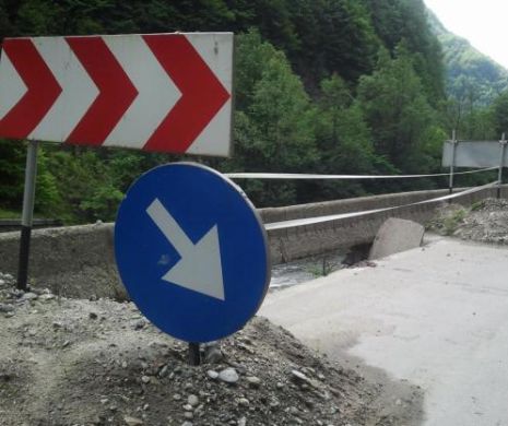 Defileul Jiului, închis circulației rutiere între Bumbești Jiu și Petroșani. Ce rute ocolitoare pot folosi șoferii