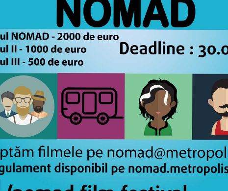 FESTIVALUL NOMAD SHORTS: premii de 3.500 euro pentru creatorii de conținut video