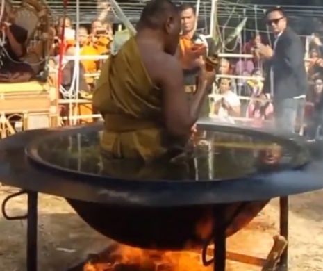 Incredibil ce a putut să facă acest călugăr. Mulţi se întreabă cum de mai este în viaţă | VIDEO