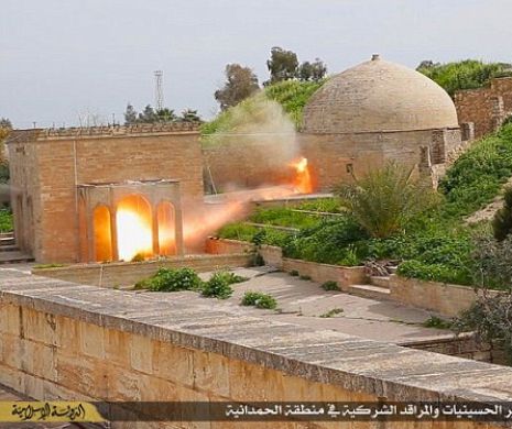 ISIS a aruncat în aer o mănăstire creștină din secolul al IV-lea