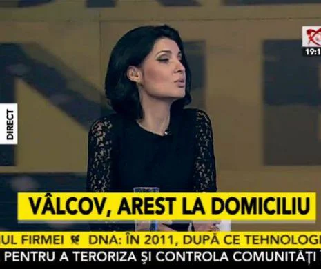 Lavinia Șandru a aflat în direct că soțul său, Darius Vâlcov, a fost plasat în arest la domiciliu