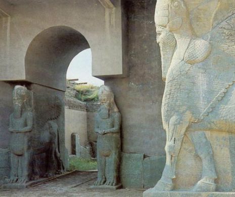 Măcel cultural: Statul Islamic a început să distrugă cu buldozerul orașul antic Nimrud