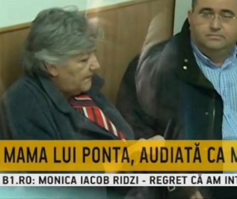 Mama lui Victor Ponta este AUDIATĂ LA DNA: " Nu ştiu pentru ce. Aşteptăm procurorii"