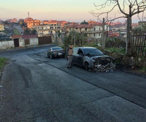 Mașinile cu număr de România sunt incendiate de extremiștii italieni