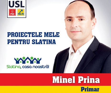 Primarul din Slatina, Minel Prina, complicele ministrului de Finanțe, a fost reținut pentru corupție