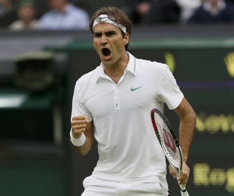 Roger  Federer, magistral şi cu serviciul. Ocupă locul patru într-un clasament inedit