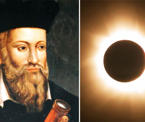 Se intampla in cateva ore. Ce profetii infricosatoare a facut Nostradamus despre eclipsa care va arunca Romania in bezna