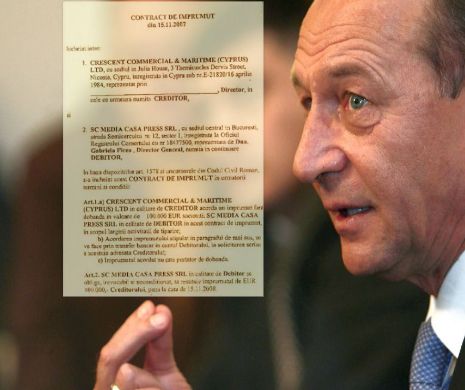 Traian Băsescu a publicat contractul dintre Gabriela Firea și firma CRESCENT