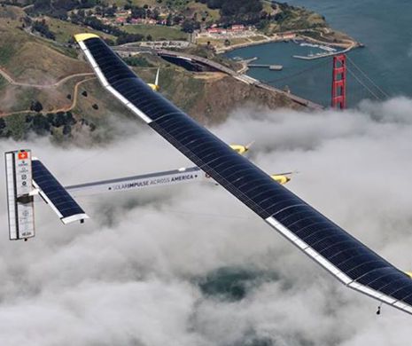 Un avion propulsat doar cu energie solară începe o călătorie ISTORICĂ în jurul lumii