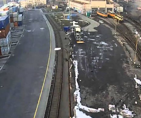 Un tren încărcat cu cărbuni a deraiat în Cehia | VIDEO