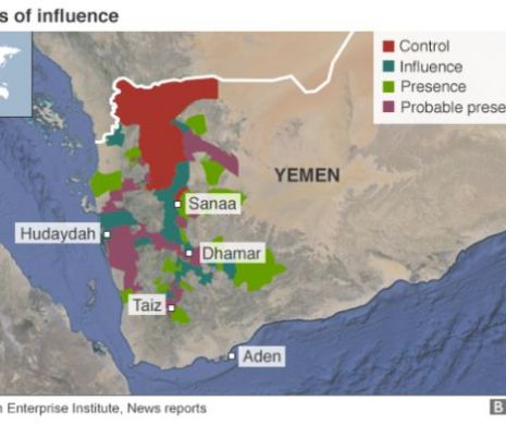 Yemenul, noul focar de război de pe harta lumii