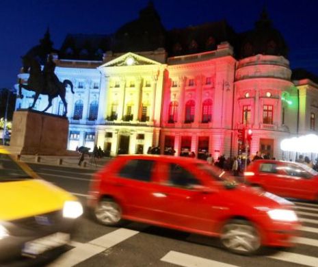 A început prima ediție a Festivalului Spotlight. Cum sunt iluminate clădirile istorice din București | Galerie Foto