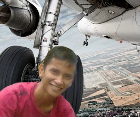 A supravieţuit după ce a zburat o oră ASCUNS în trenul de aterizare al unui avion, la  peste 10.000 de metri altitudine | FOTO şi VIDEO