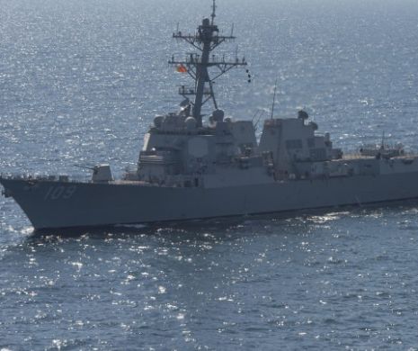 Distrugătorul american USS Dunham a participat la manevre militare în Marea Neagră