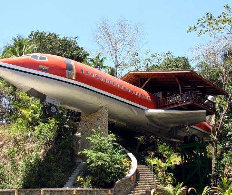 Hotel inedit, într-un Boeing 727 din junglă