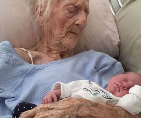 Imaginea cu o batrana de 101 ani si stranepoata ei a facut inconjurul lumii. E trist ce s-a intamplat cateva zile mai tarziu