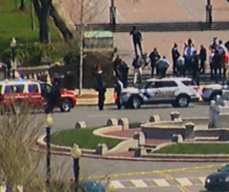 INCIDENT ARMAT la Washington. Focuri de armă în fața clădirii Congresului american