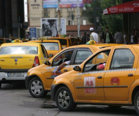 Patronii de taxi vor cursă minimă de 10 lei