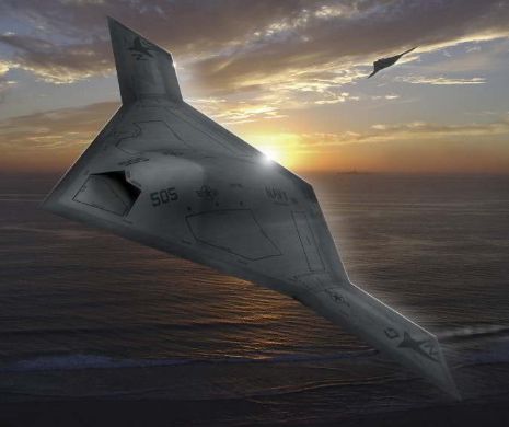 PREMIERĂ. Marina militară americană reușește realimentarea în zbor a unei drone