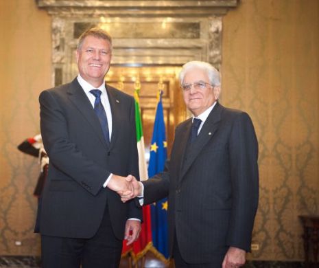 Președintele Italiei, la întâlnirea cu Iohannis: A venit timpul ca România să fie parte a Schengen