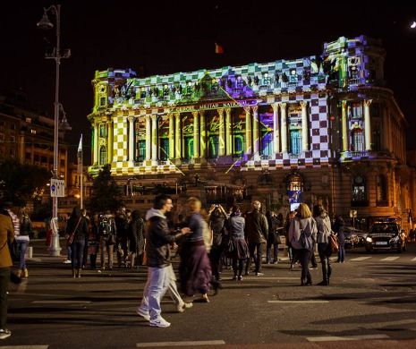 RESTRICȚII RUTIERE în București la spectacolul de lumini - Spotlight Festival
